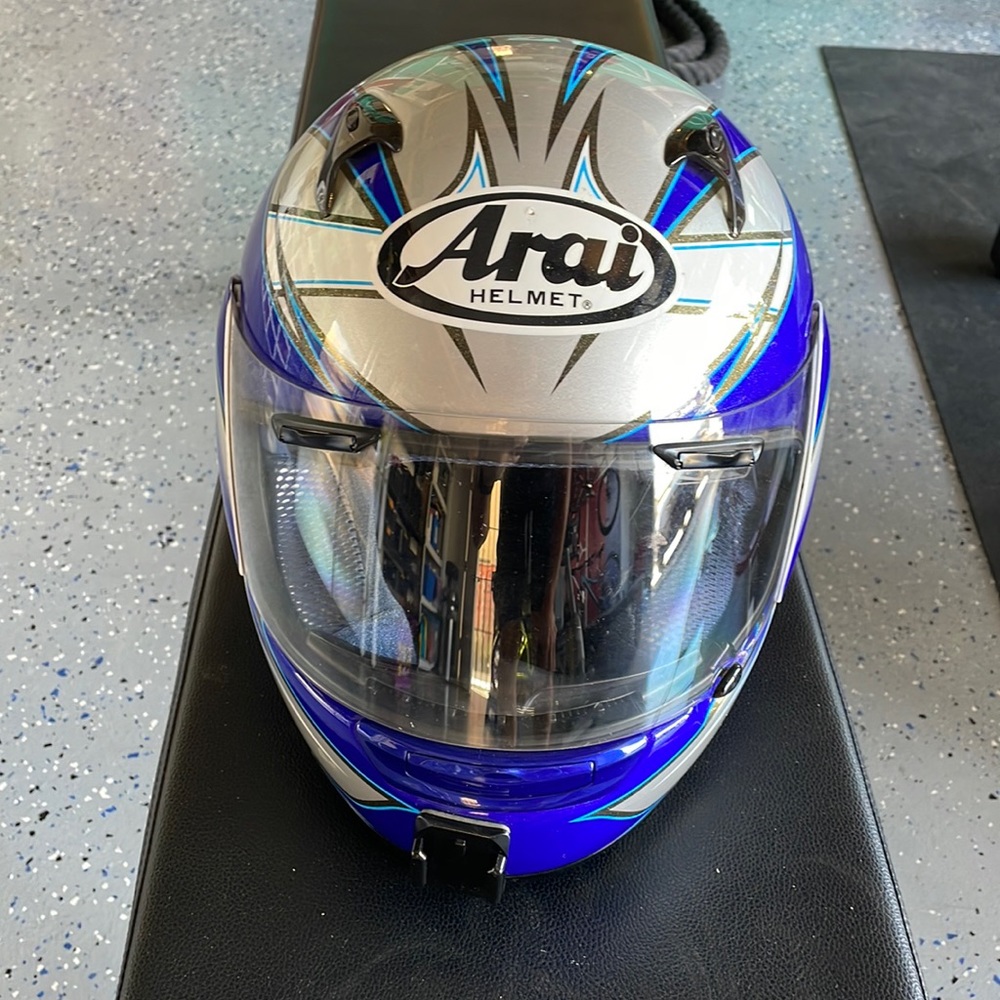 Arai motorcycle helmet